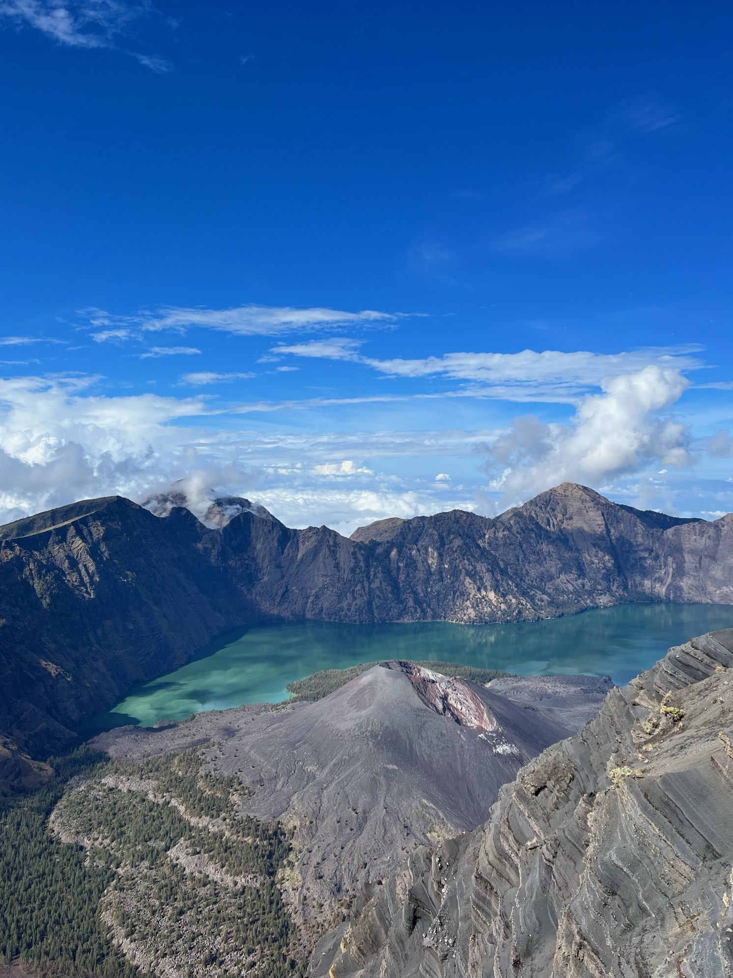 Volcán Rinjani · Lombok, Indonesia